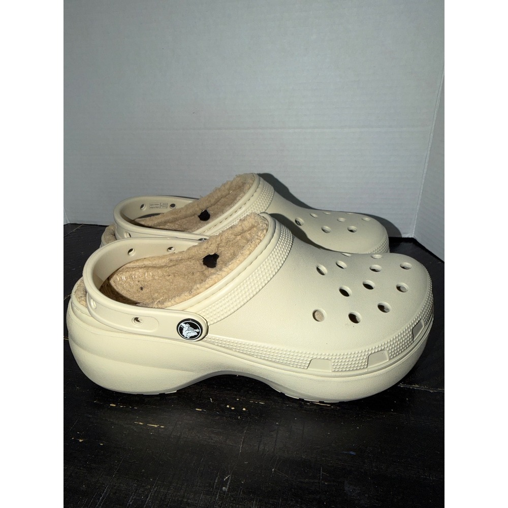 Women's Platform Crocs Size 9